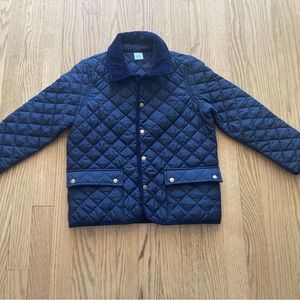 Navy Crewcuts Quilted Jacket size 6-7